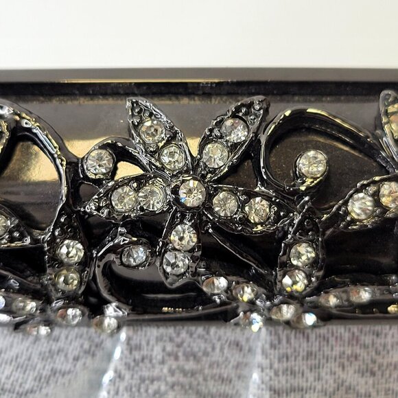 Metallic Silver Clutch Purse - Picture 4 of 15